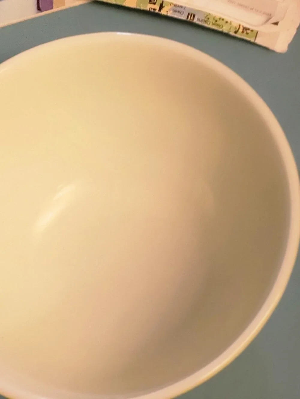 Pyrex Vintage Lime Floral Mixing Bowl